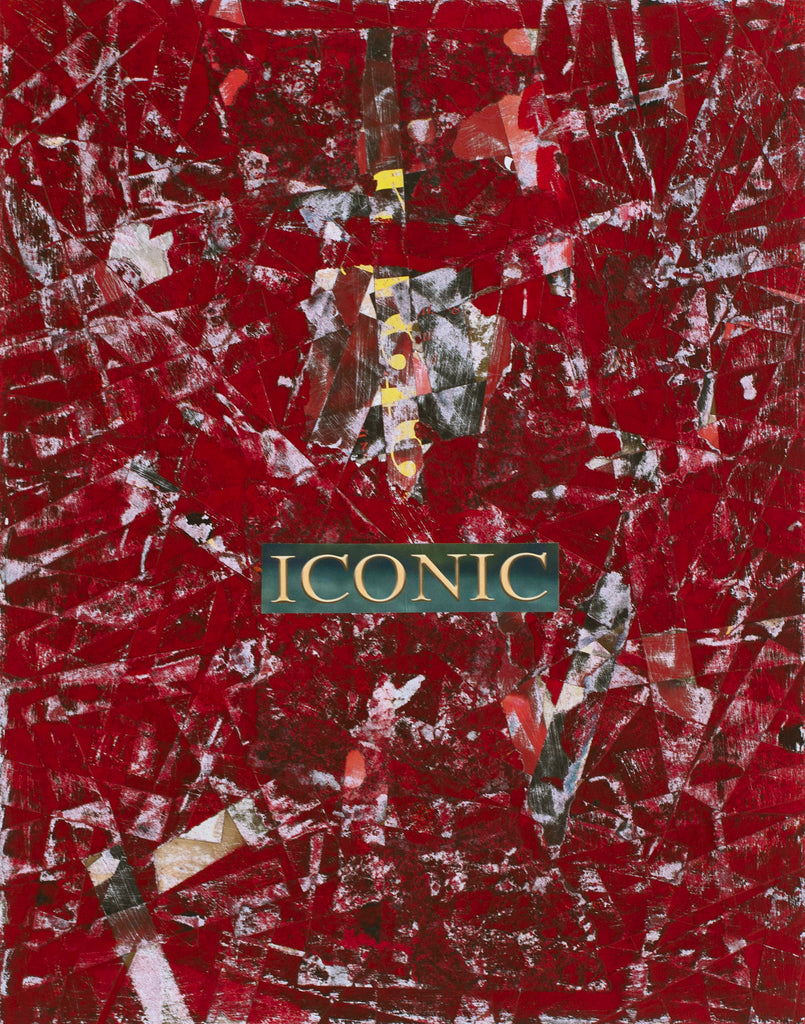 "Iconic" original collage, 14" x 11"