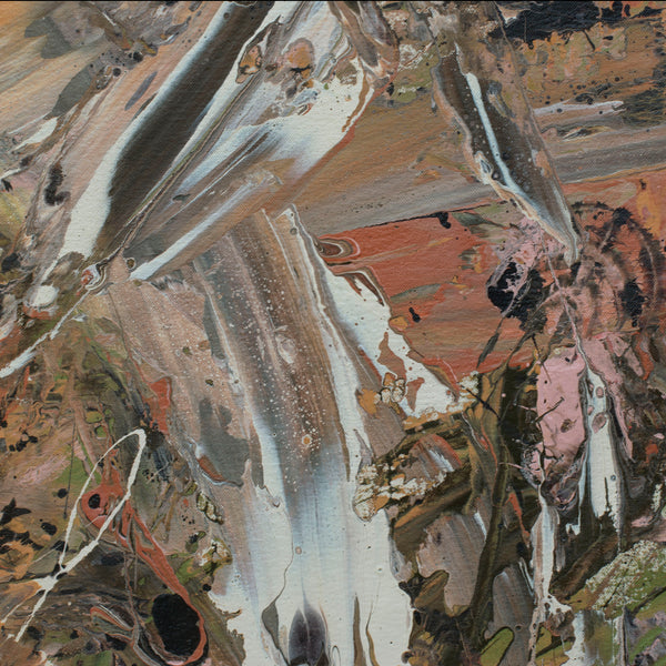 "Dancing with the Devil" original painting, 36" x 48"