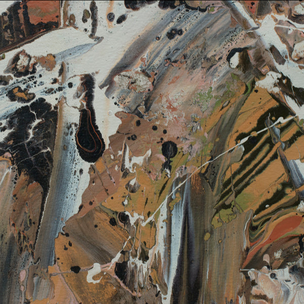 "Dancing with the Devil" original painting, 36" x 48"