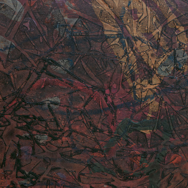 "Autumnal Breeze," original painting, 18" x 18"