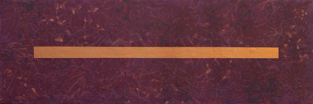 "Blinded by the Light," original painting, 36" x 12"