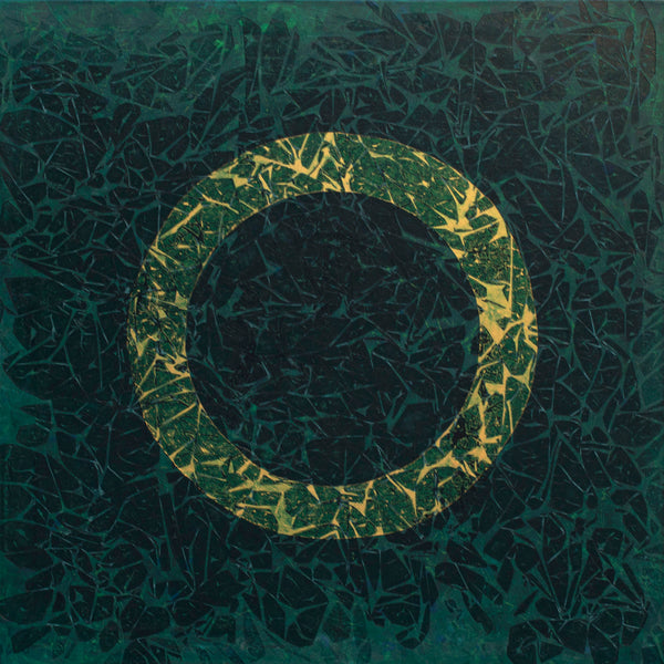 "Gathering," original painting, 24" x 24"