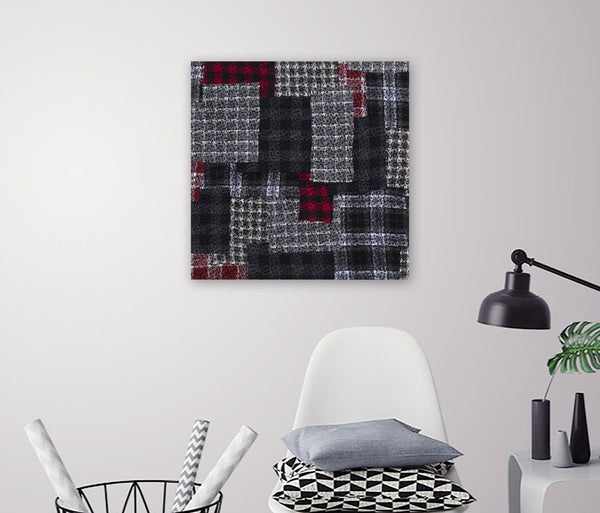 "Forever Plaid," original art, 20" x 20"