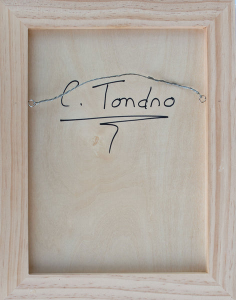 "Passion," original collage, 14" x 11"