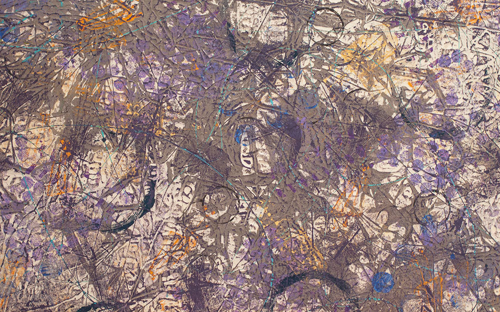 Cassandra Tondro, "Tribal Beat," abstract art