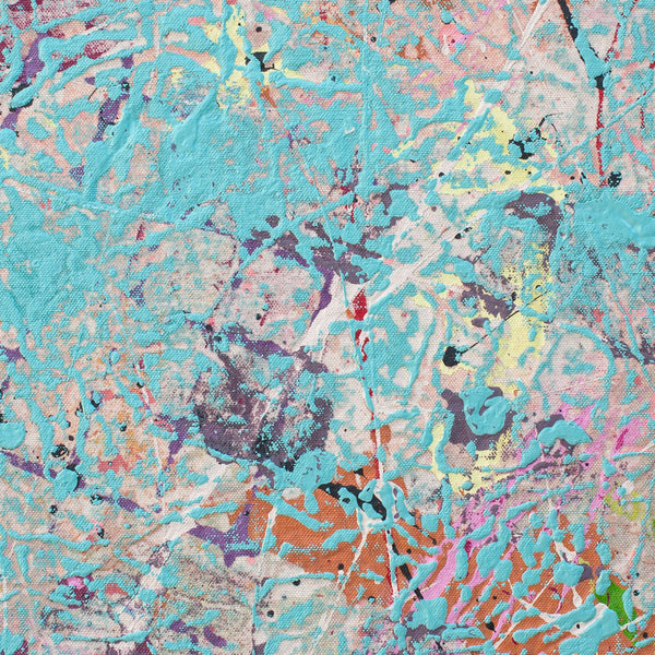 Cassandra Tondro, "Space Junk," colorful art