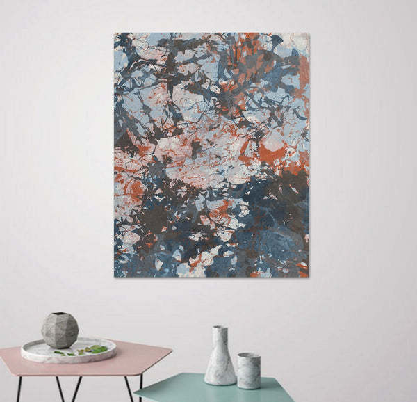 "Airborne," original painting, 30" x 24"