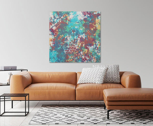 "Revival," original painting, 36" x 36"