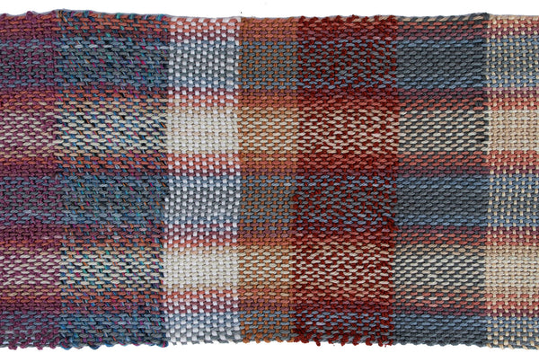 Handwoven Scarf, "Sedona," 8 x 73 inches